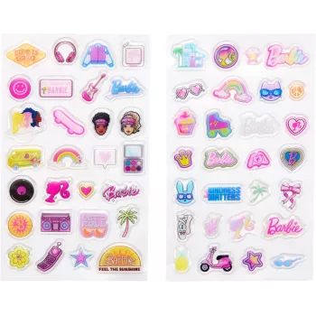 Kodak x Barbie Decorative Sticker Set, 50+ Stickers (RODB2X3SCAM)