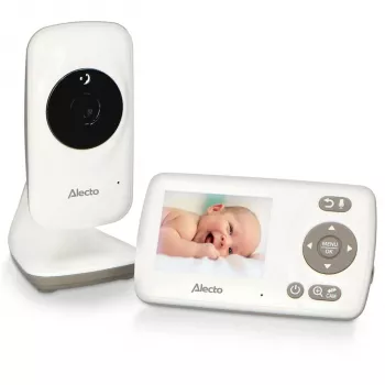 Baby monitor video Alecto DVM71 cu afișaj color de 2,4 inch și cameră