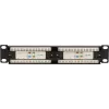 Patch panel DSIT 10 inch 12 porturi UTP CAT 6a DS-10Patch6a-12UTP