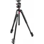 Treppiedi din aluminiu Manfrotto 190XPRO3 cu cap sferic XPRO și placă de prindere rapidă 200PL-PRO