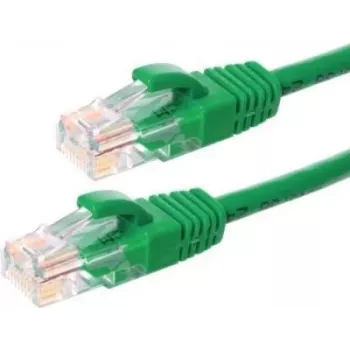 DSIT CAT6 U/UTP Patch Cable, 1.5 m, Green, 100% Copper, RJ45, 10 Gbps, 250 MHz, PVC Jacket