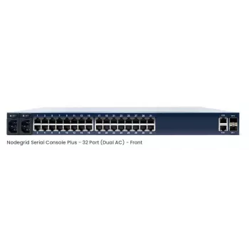 Server de consolă ZPE Systems Nodegrid Serial Plus - Core, rolled, procesor 2 nuclee, 4 GB DDR4, 16 GB SSD, 2 x SFP, 2 x GbE, dublu AC