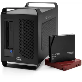 Unitate de bandă OWC Archive Pro LTO-9 Thunderbolt, 18 TB nativ / 45 TB comprimat (OWCTBLTMP90000H)