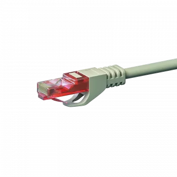 Cablu de rețea DSIT CAT6 U/UTP 5m gri 100% cupru RJ45 cablu patch Ethernet