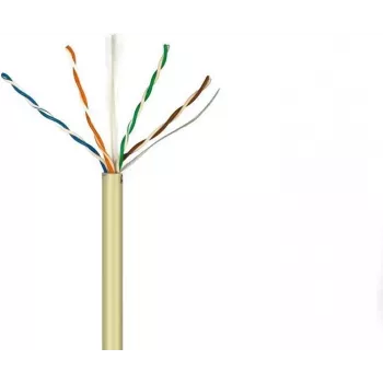 DSIT DANICOM CAT6 UTP 50m PVC (Fca) Network Installation Cable – 250 MHz, 23 AWG Solid Bare Copper, 10G Ready