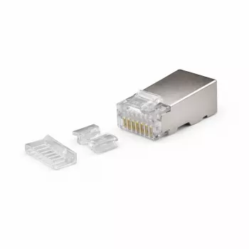 Conector de rețea DSIT SFTP RJ45 CAT6a pentru cabluri flexibile - pachet de 10