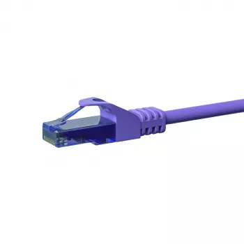Cablu de rețea DSIT CAT6a 100% cupru U/UTP 0,50 m violet (DC-U6A8-005)