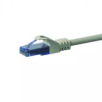 Cablu patch de rețea DSIT CAT6a U/UTP 100% cupru 7,5 m gri