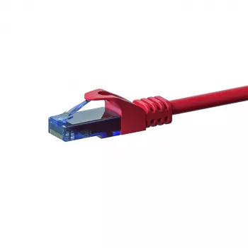 Cablul de rețea patch DSIT CAT6a U/UTP, cupru 100%, 30 m, roșu