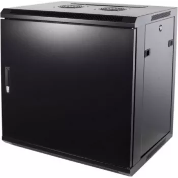 Dulap de server DSIT DS6609M 9U pentru montaj pe perete 600x600x500mm cu ușă metalică