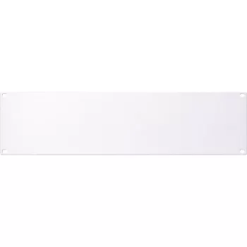 Panou orb rack DSIT 19 inch 3U alb DS-Blind3-W