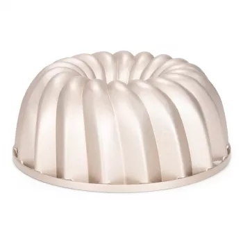 Set de forme mini Bundt Patisse PAT-04502 din oțel carbon antiaderent, 6 piese, negru