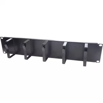 Panou de management al cablurilor DS-IT 19 inch, metal - 2U (DS-1904-2U)