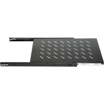 Raft extensibil DSIT DS-UH60 1U, sarcină 18 kg, adâncime 450 mm, negru