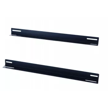 Șine de montaj rack DSIT 19 inch pentru dulapuri de perete cu adâncime 600 mm – oțel galvanizat, 1 pereche