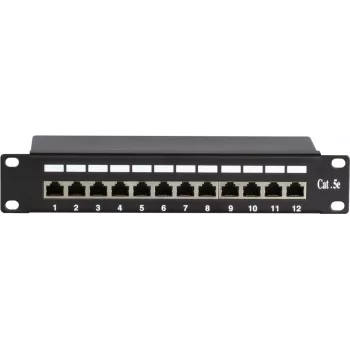 Patch panel DSIT DS-10Patch5-12FTP 10 inch 12 porturi FTP Cat 5e