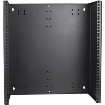 Cadru rack DSIT 12U 19 inch pentru montaj pe perete, adâncime 300mm, fix, oțel, negru