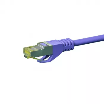 Cablu de rețea DSIT RJ45 S/FTP (PiMF) Cat.7, violet, 50m (DC-78-500)