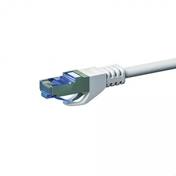 Cablu de rețea DSIT CAT 6a LSOH - S/FTP - 50 metri - alb (DC-6A2-500)
