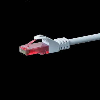 Cablu de rețea DSIT CAT6 U/UTP, 5 m, alb, 100% cupru (DC-62-050)