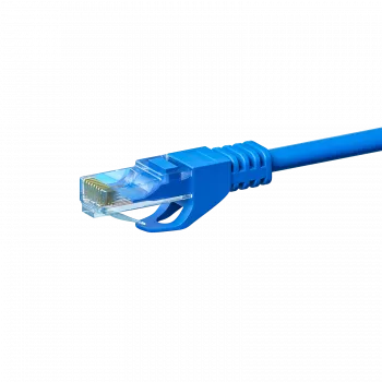 Cablu de rețea DSIT CAT 6 U/UTP - 0,25 m - albastru - CCA (DC-C64-002)
