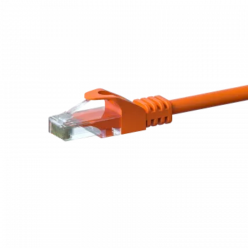 Cablu de rețea DSIT CAT 6 U/UTP - 15 metri - portocaliu - CCA (DC-C66-150)