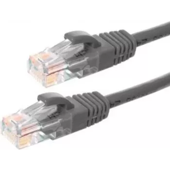 Cablu patch de rețea DSIT CAT5e U/UTP, 0,25 m, gri, cupru 100% (DC-51-002)