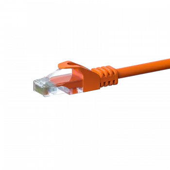 Cablu patch de rețea DSIT CAT5e U/UTP, 1 m, portocaliu, cupru 100% (DC-56-010)