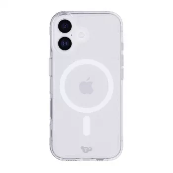Husa Tech21 EvoClear MagSafe pentru iPhone 17 transparentă – protecție la cădere de 3,6 m, rezistentă la UV, antimicrobiană