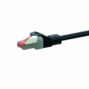 Cablul de rețea DSIT CAT 6 S/FTP LSOH 15 m negru