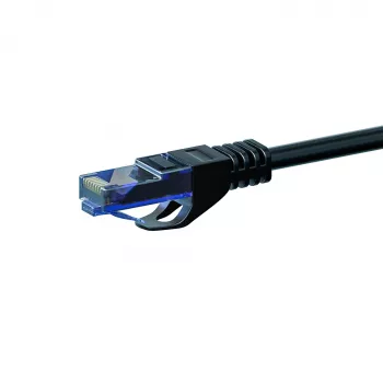 Cablu de rețea DSIT CAT6a 100% cupru - U/UTP - 15 metri - negru (DC-U6A0-150)