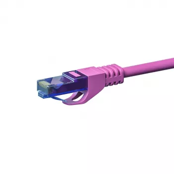 Cablu de rețea DSIT UTP CAT6a, 100% cupru, roz, 50 m (DC-U6A9-500)