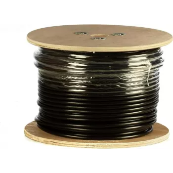 Cablu DSIT DANICOM CAT5E FTP 305 m pentru exterior cu conductor masiv - manta PE (Fca) - 1000ft