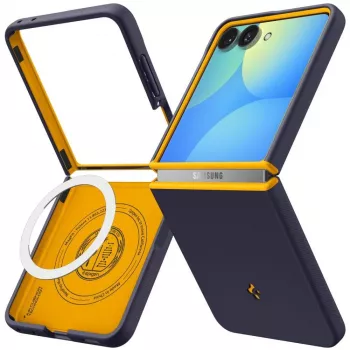 Husă Spigen Nano Pop MagSafe pentru Samsung Galaxy Z Flip 8 - Blueberry Navy