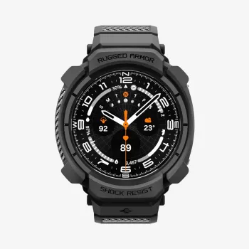 Spigen Rugged Armor PRO pentru Samsung Galaxy Watch Ultra 2 2026 (47mm) negru mat