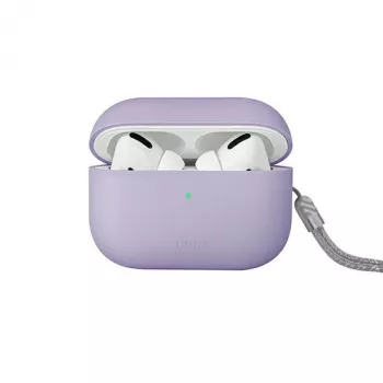 UNIQ Lino Husă din silicon pentru AirPods Pro generația 2 - Lilac Lavender