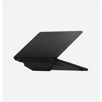 UNIQ Lyden Versa Husă folio pentru MacBook Air 13 inch (M2/M3/M4/M5) negru