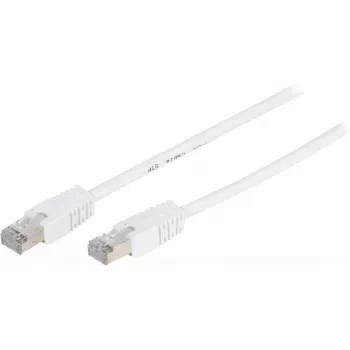 Vivanco Cat 5e Network Cable, RJ45, White (VVITLAN5E50WT)
