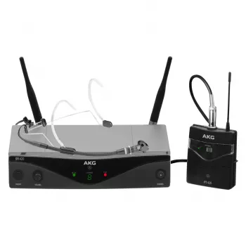 Set cu cască AKG WMS420 Band A - sistem de microfon wireless