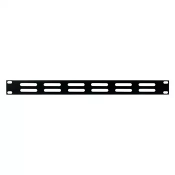 DS-IT Panou orb perforat 19 inch 1U negru