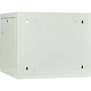 Dulap server DSIT DS6609W 9U pentru montaj pe perete cu ușă din sticlă, 600x600x500 mm, negru
