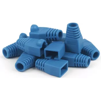 Manșon RJ45 DSIT DANICOM albastru - 10 bucăți (DC-RJ45-BOOT-BLUE-10PCE)