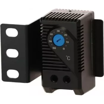 DSIT DS-Therm Termostat bimetalic pentru control ventilator, 0-60°C, șină DIN, contact NO