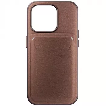 Portofel mobil Peak Design SlimLink cu suport magnetic pentru carduri pentru MagSafe, Adobe Red