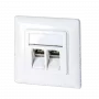 Placă de acoperire keystone DSIT, alb (DC-Wall-Key-W)