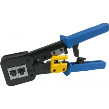 Clește de sertizat DSIT Pass-Through RJ45 cu tăietor de cablu și dezizolator (DC-TOOL-RJ45-PT)
