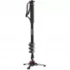 Monopod video din aluminiu Manfrotto MVMXPROA4 XPRO Monopod+, 4 secțiuni, cu bază FluidTech, negru