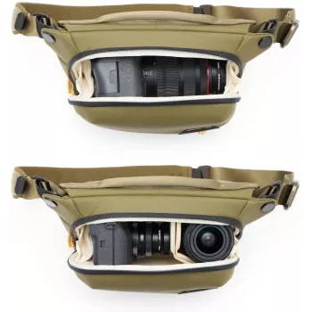 Geantă de umăr Peak Design Everyday Sling V2 3L, kelp (BEDS-3-KP-3)