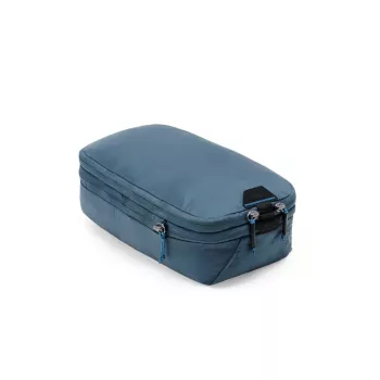 Cub de ambalare Peak Design Small - Ocean Blue, 4,5L comprimat / 9L extins, rezistent la intemperii, țesătură Bluesign
