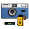 Aparat foto cu film 35mm Novocolor Swiss+Go, albastru (SWI401610)